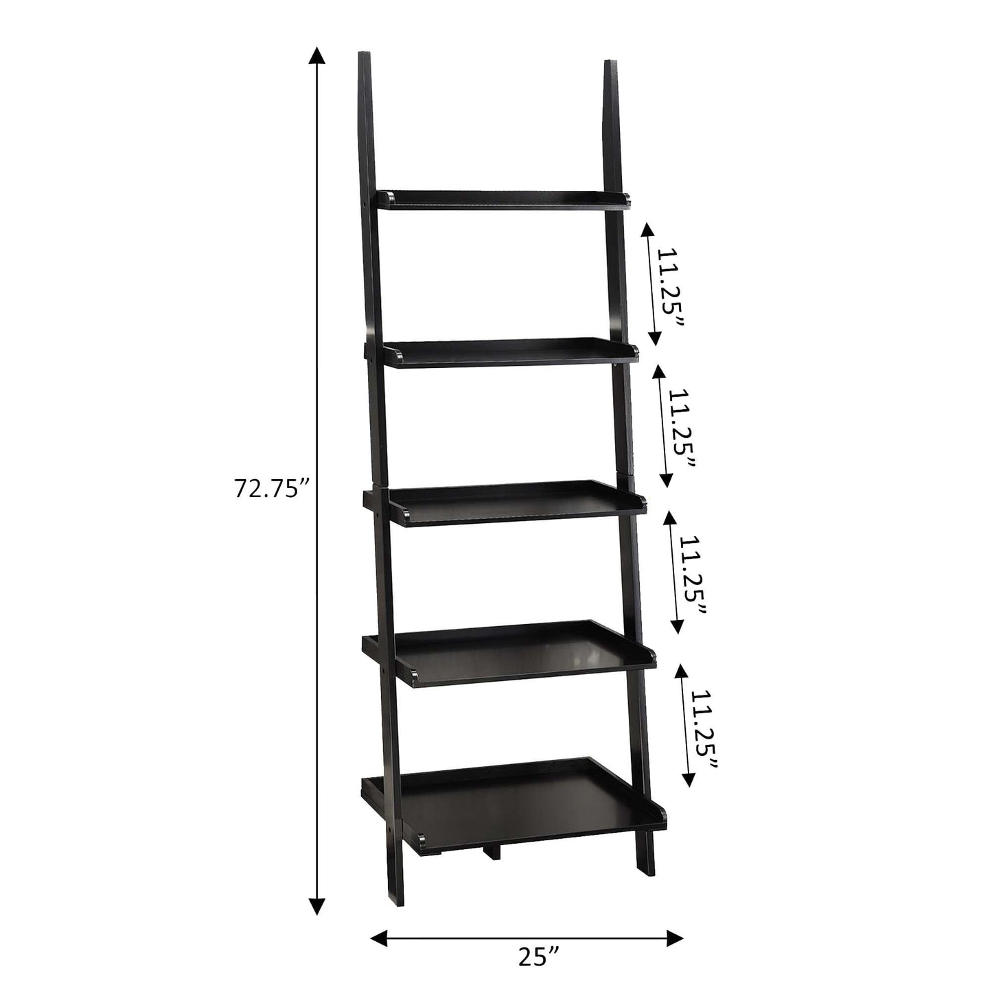 Convenience Concepts American Heritage Bookshelf Ladder