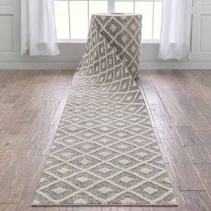 Custom Size Runner Harlow Trellis Modern Hallway Stair Rug