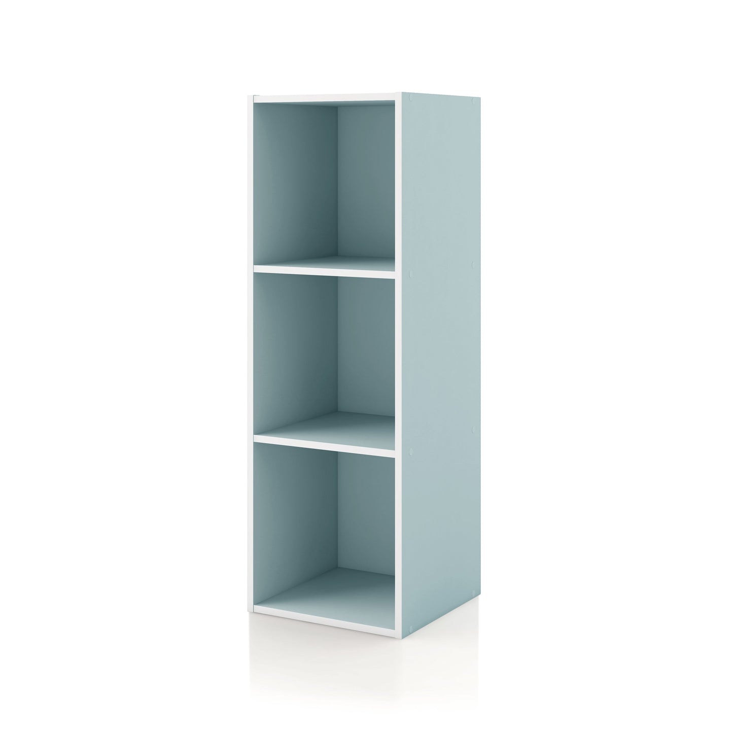 DH BASIC Modern Wood Customizable Stackable Storage Organizer - Cube Shelves, Drawer Cabinet, Bookcase with Doors by Denhour