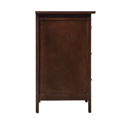 Daniel 3-drawer Transitional Wooden Nightstand