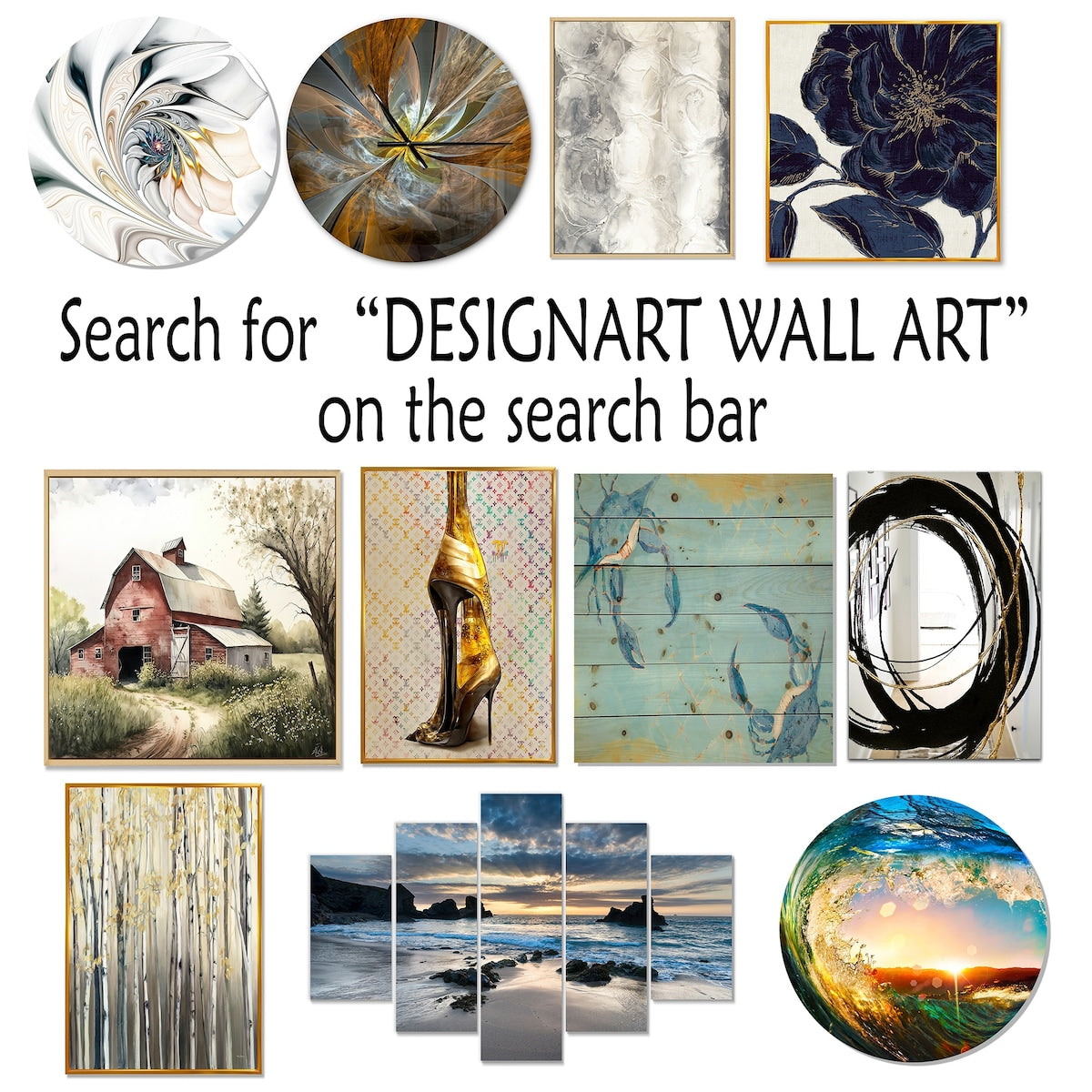 Designart Watercolor Lake And Forest Dream I Landscape Mountains Framed Canvas Wall Art