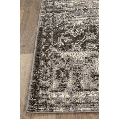World Rug Gallery Distressed Traditional Indoor/Outdoor Area Rug