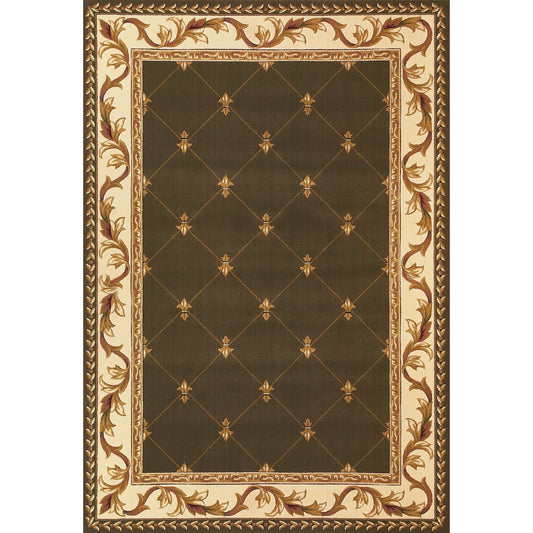 Domani Classics Victorian Bordered Trellis Area Rug
