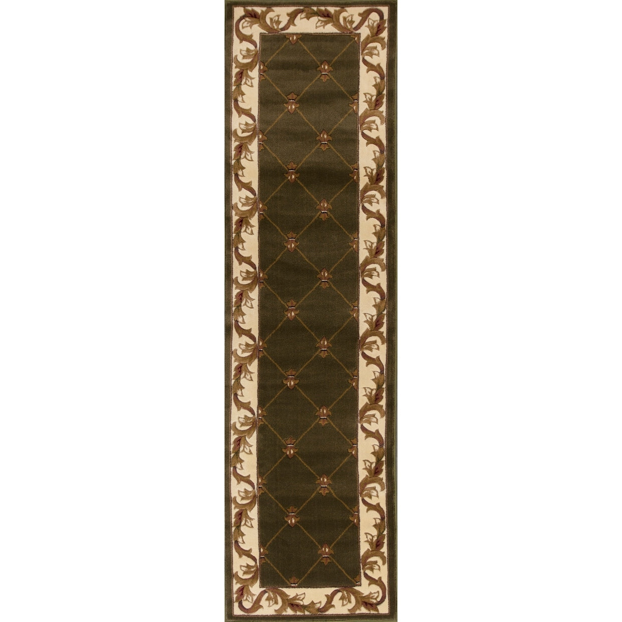 Domani Classics Victorian Bordered Trellis Area Rug