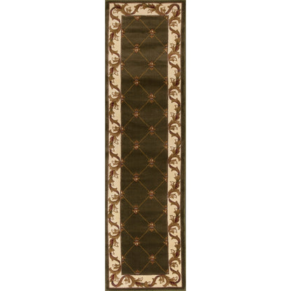 Domani Classics Victorian Bordered Trellis Area Rug