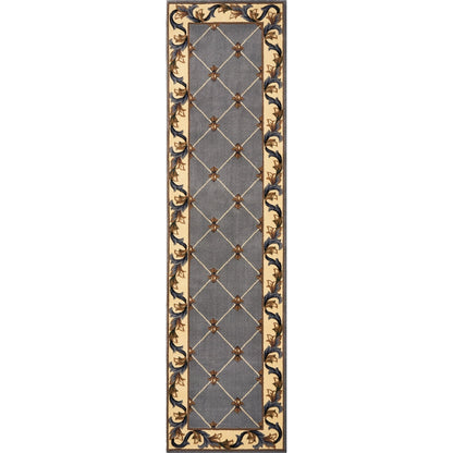 Domani Classics Victorian Bordered Trellis Area Rug