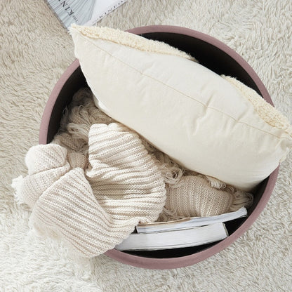 Donovan Tufted Round Storage Ottoman