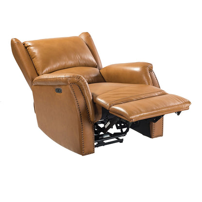 Eduardo Genuine Leather Power Recliner with USB Port Set of 2