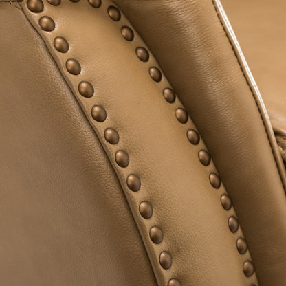 Eduardo Genuine Leather Power Recliner with USB Port Set of 2