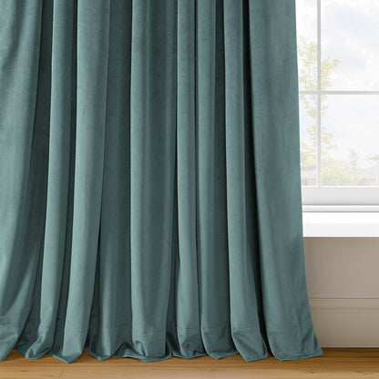 Exclusive Fabrics Signature Blackout Velvet Curtain (1 Panel)