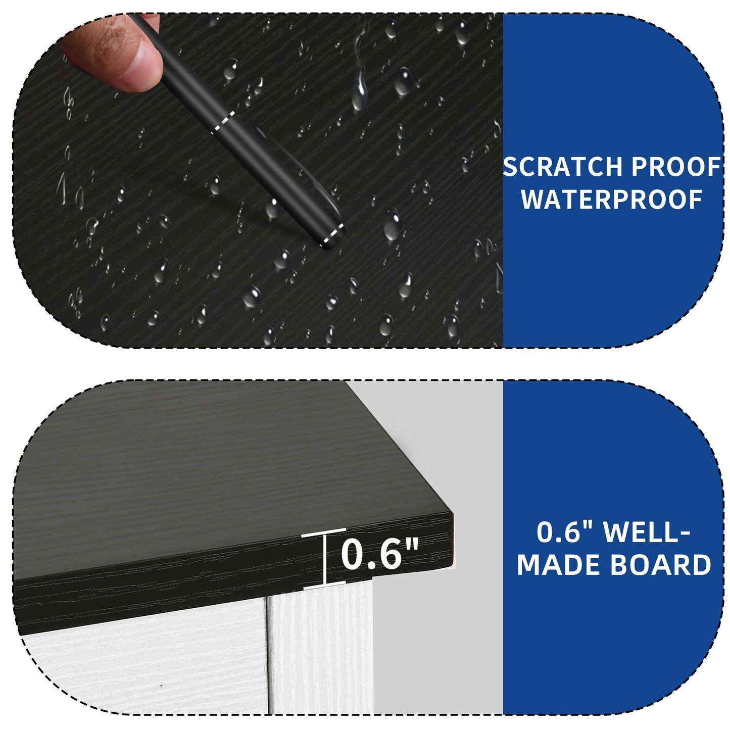 Farmhouse TV Stand for up to 65 TV with Doors and Open Shelves Media Console Power Outlet