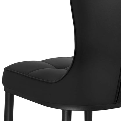 Faux Leather Upholstered Dining Chairs Set of 2/4