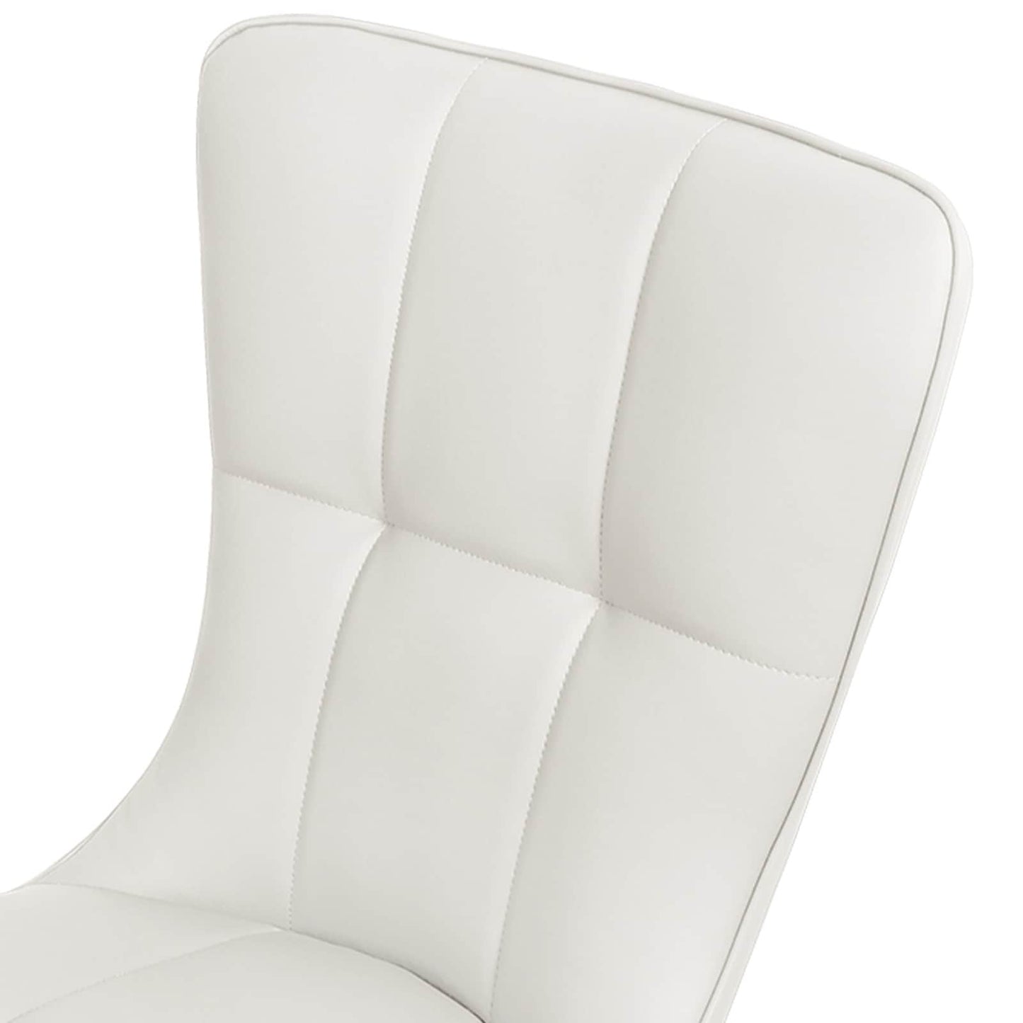 Faux Leather Upholstered Dining Chairs Set of 2/4