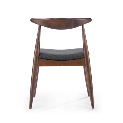 Francie Mid-Century Modern Dining Chairs (Set of 2) by Christopher Knight Home - 20.50 W x 20.25 L x 29.75 H