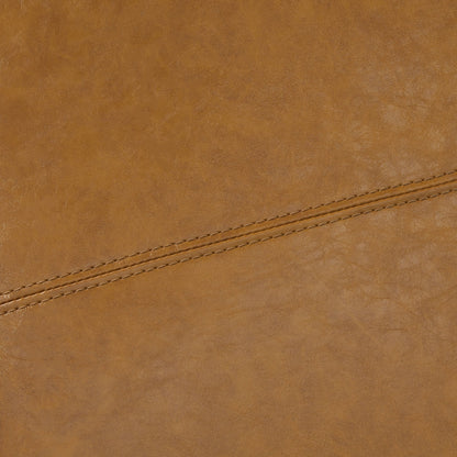 50.3 x 17.50 x 18 Upholstered Rectangular Storage Ottoman-Faux Leather