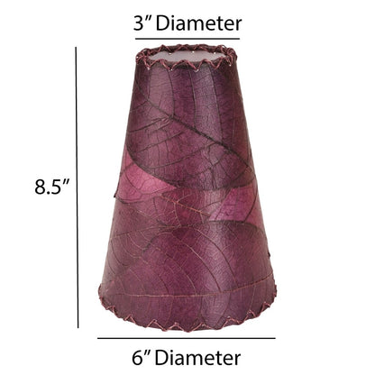 Eangee Handmade Gecko Wall Lamp Combo, Cocoa Leaves Shade, 16 x 7 x 24 in. - 16 x 7 x 24