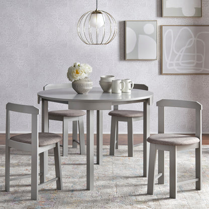 Harrisburg Tobey 5-piece Compact Round Dining Set