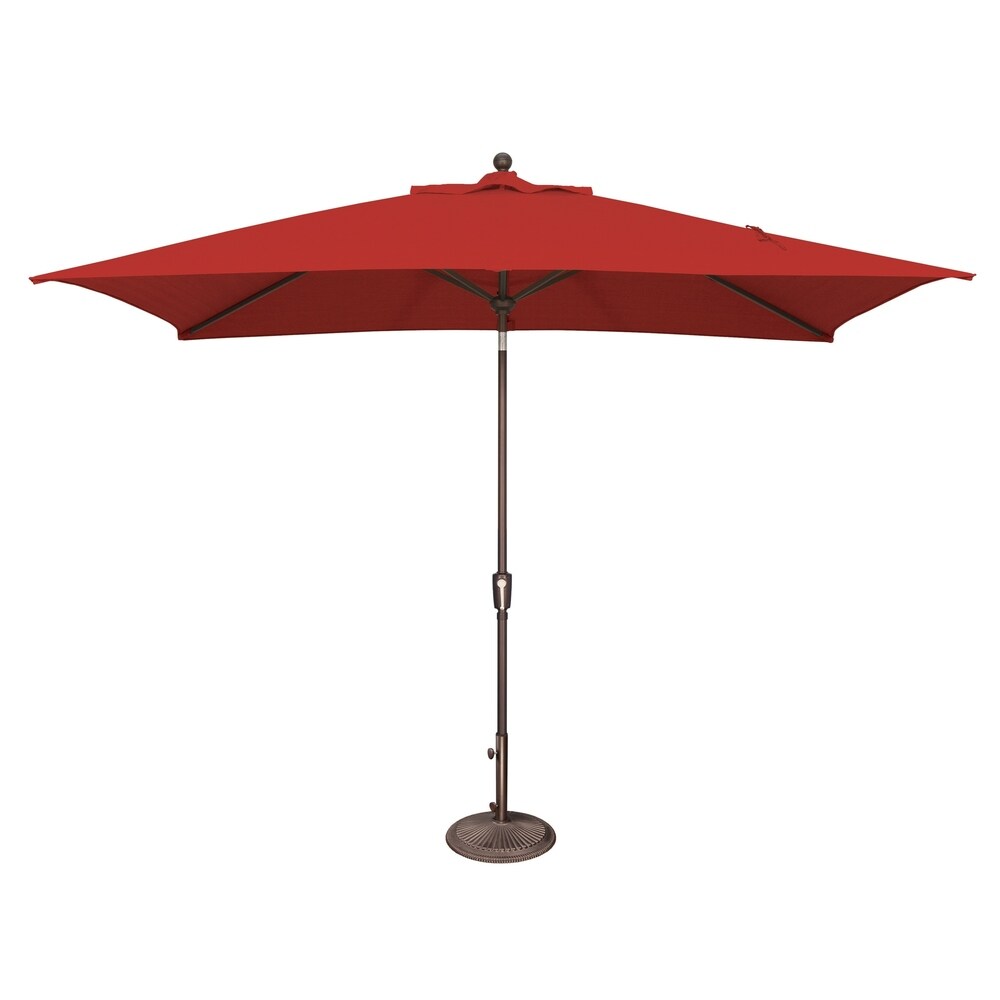 SimplyShade Catalina 10-foot Rectangle Push Button Tilt Umbrella