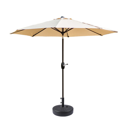 Holme 9-foot Patio Umbrella and Base Stand