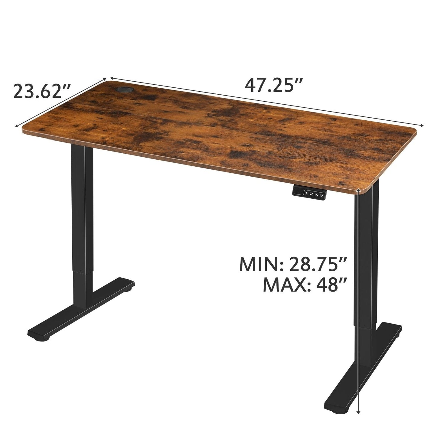 Homall Electric Height Adjustable Standing Office Desk