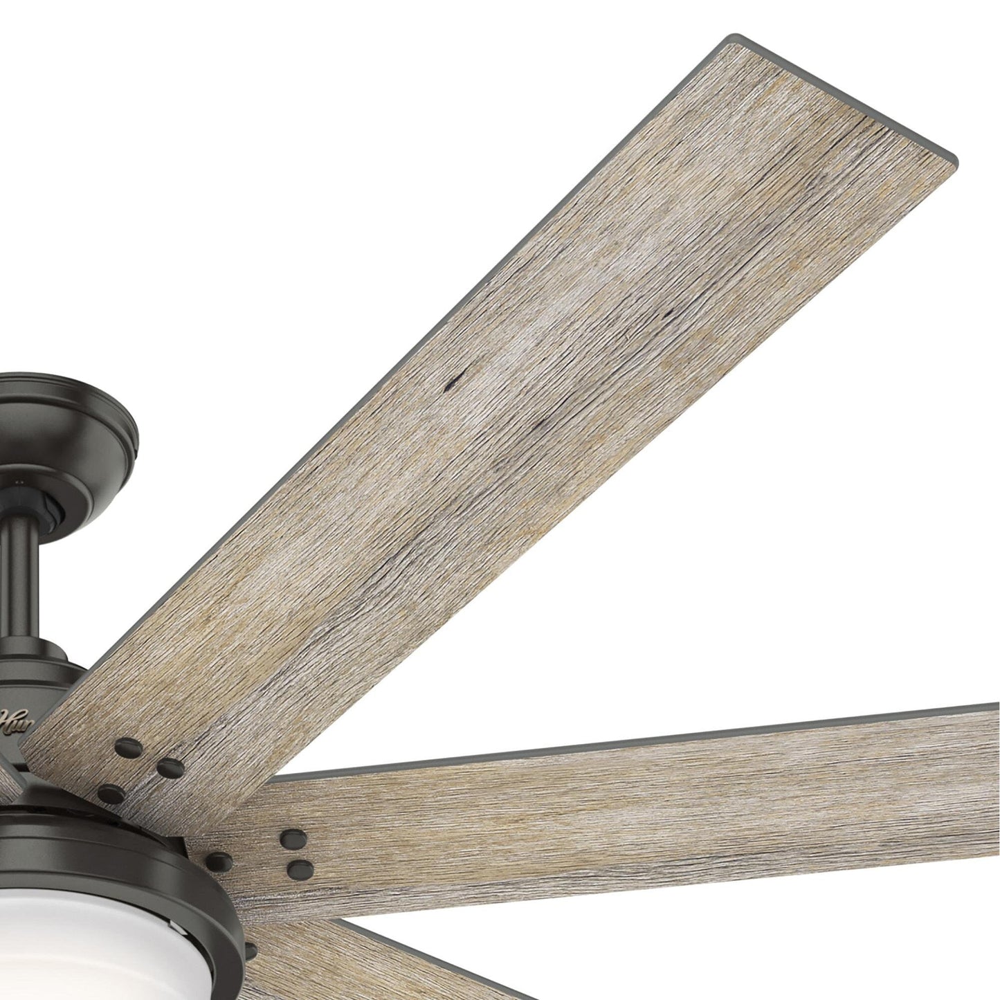 Hunter WiFi Whittington Ceiling Fan with LED Light, Handheld Remote - Windmill - Industrial, Farmhouse, Rustic - SMART FAN!