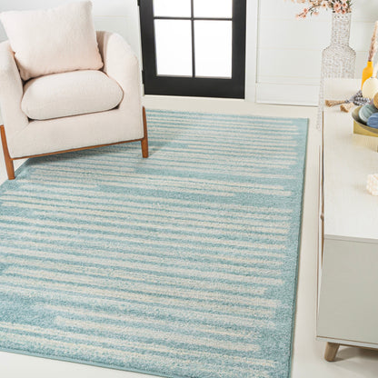 JONATHAN Y Aksil Modern Berber Stripe Area Rug