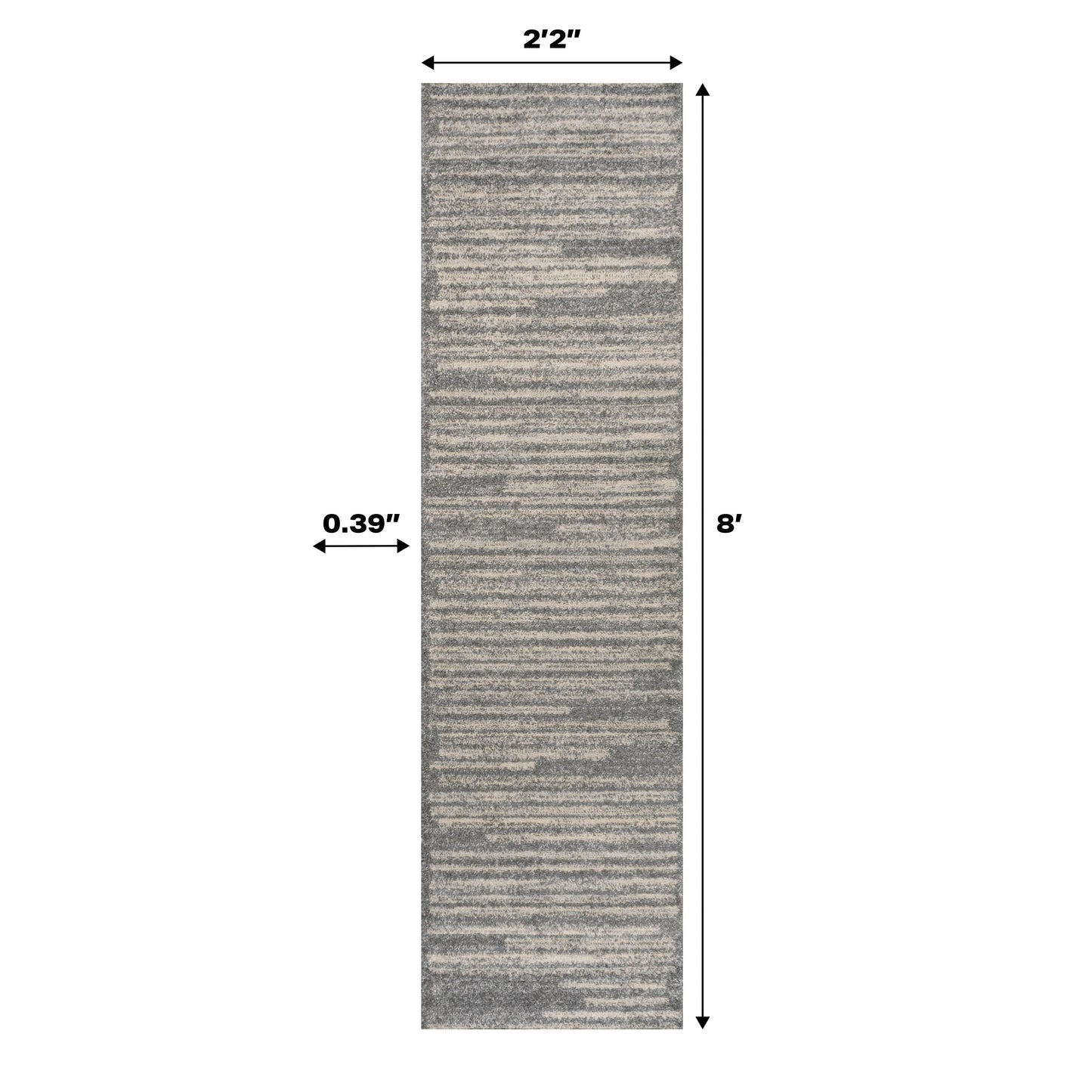 JONATHAN Y Aksil Modern Berber Stripe Area Rug