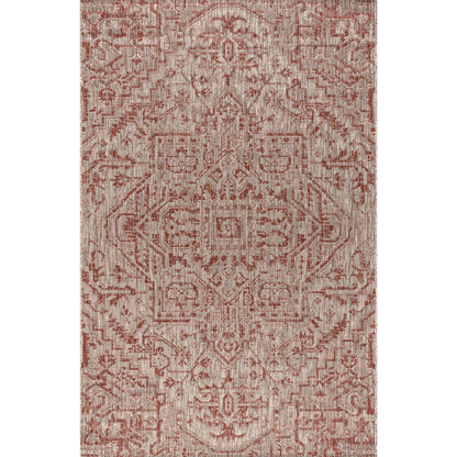 JONATHAN Y Charleston Medallion Indoor/Outdoor Area Rug