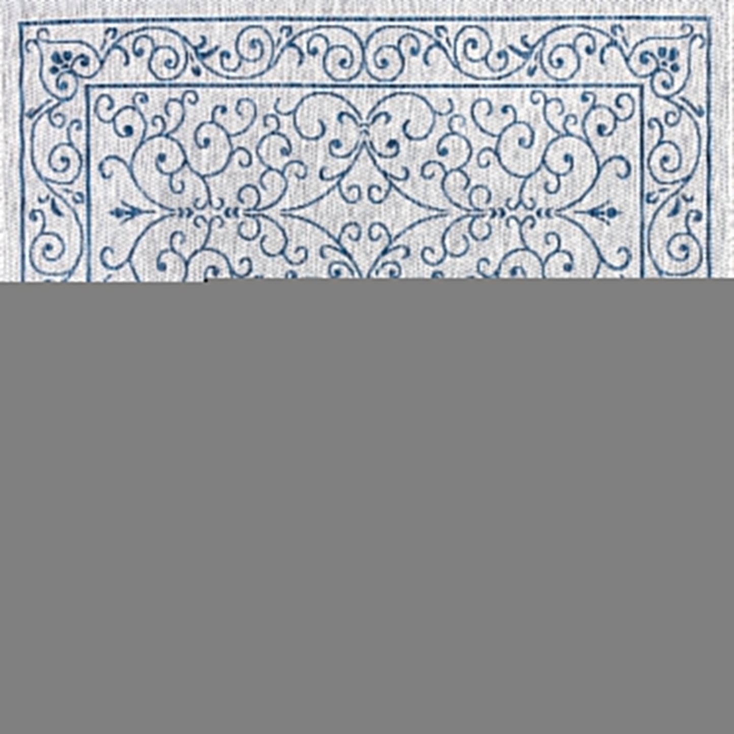 JONATHAN Y Filigree Textured Weave Indoor/Outdoor Area Rug
