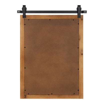 Kate and Laurel Cates Rustic Rectangular Wall Mirror