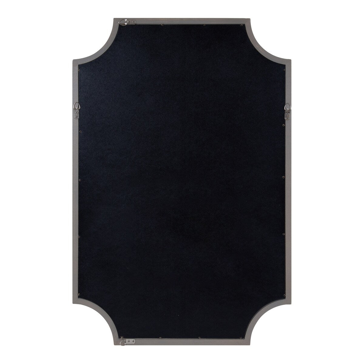 Kate and Laurel Hogan Scalloped Wood Framed Mirror