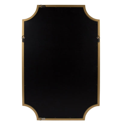 Kate and Laurel Hogan Scalloped Wood Framed Mirror