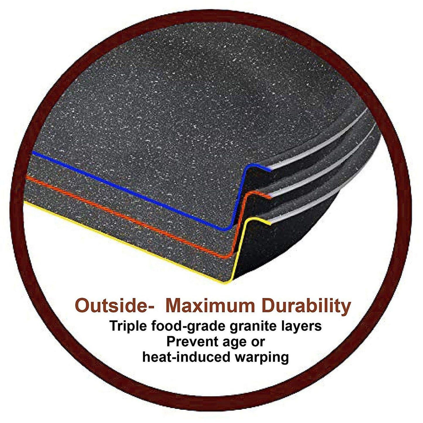 Kitchen Granite Cookware Set, Cooking Pans Set Non-Stick Pots 12/15/30-piece Set