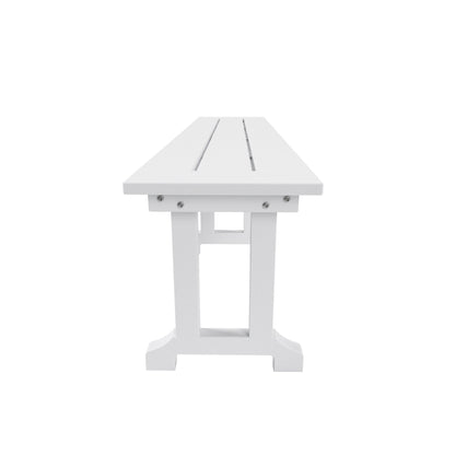 Polytrends Laguna Hdpe All Weather Outdoor Patio 65 Bench