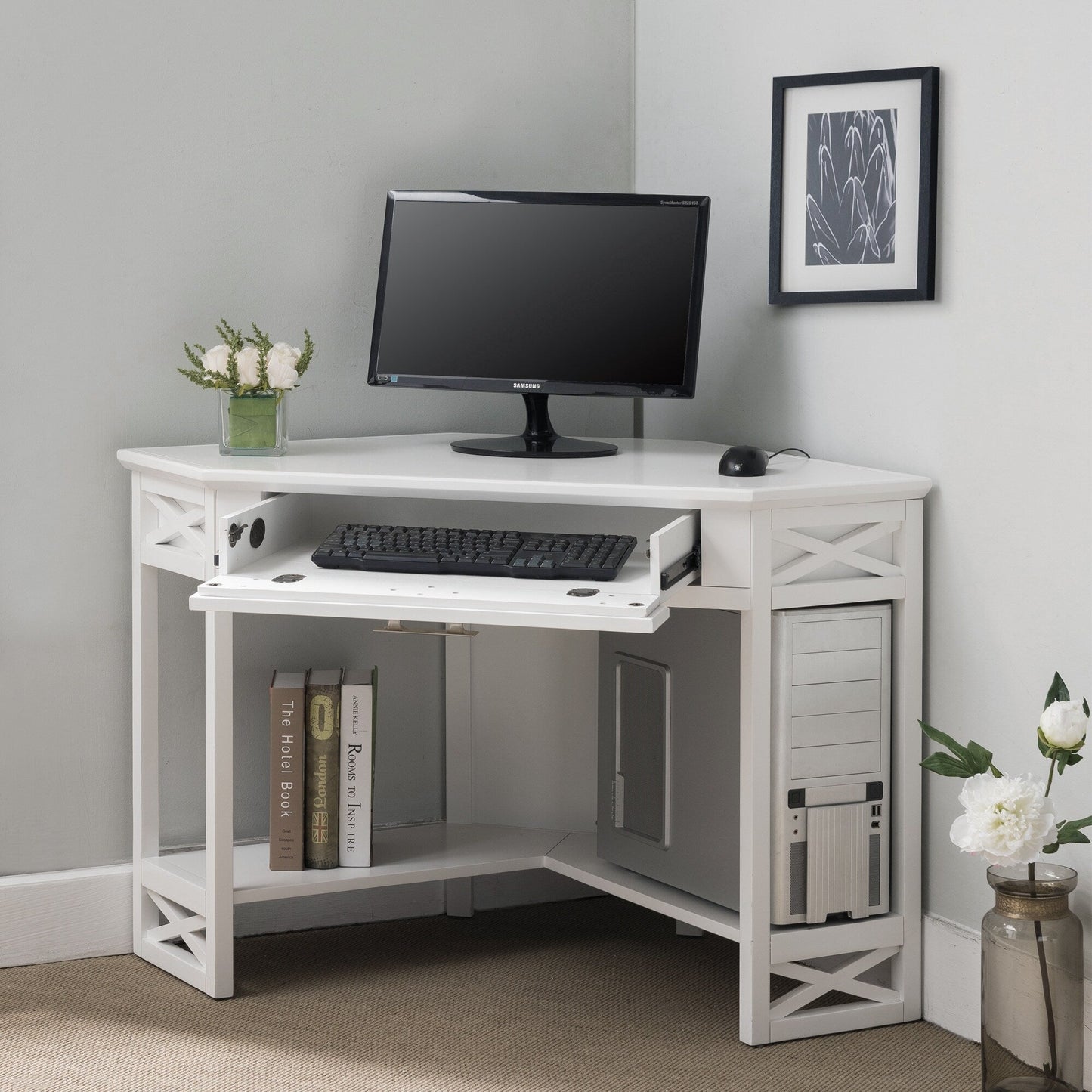 Leick Home Mission Corner Writing Desk