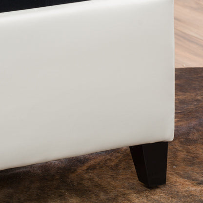 Lucinda Faux Leather Storage Bench by Christopher Knight Home - 51.25 L x 17.50 W x 16.25 H