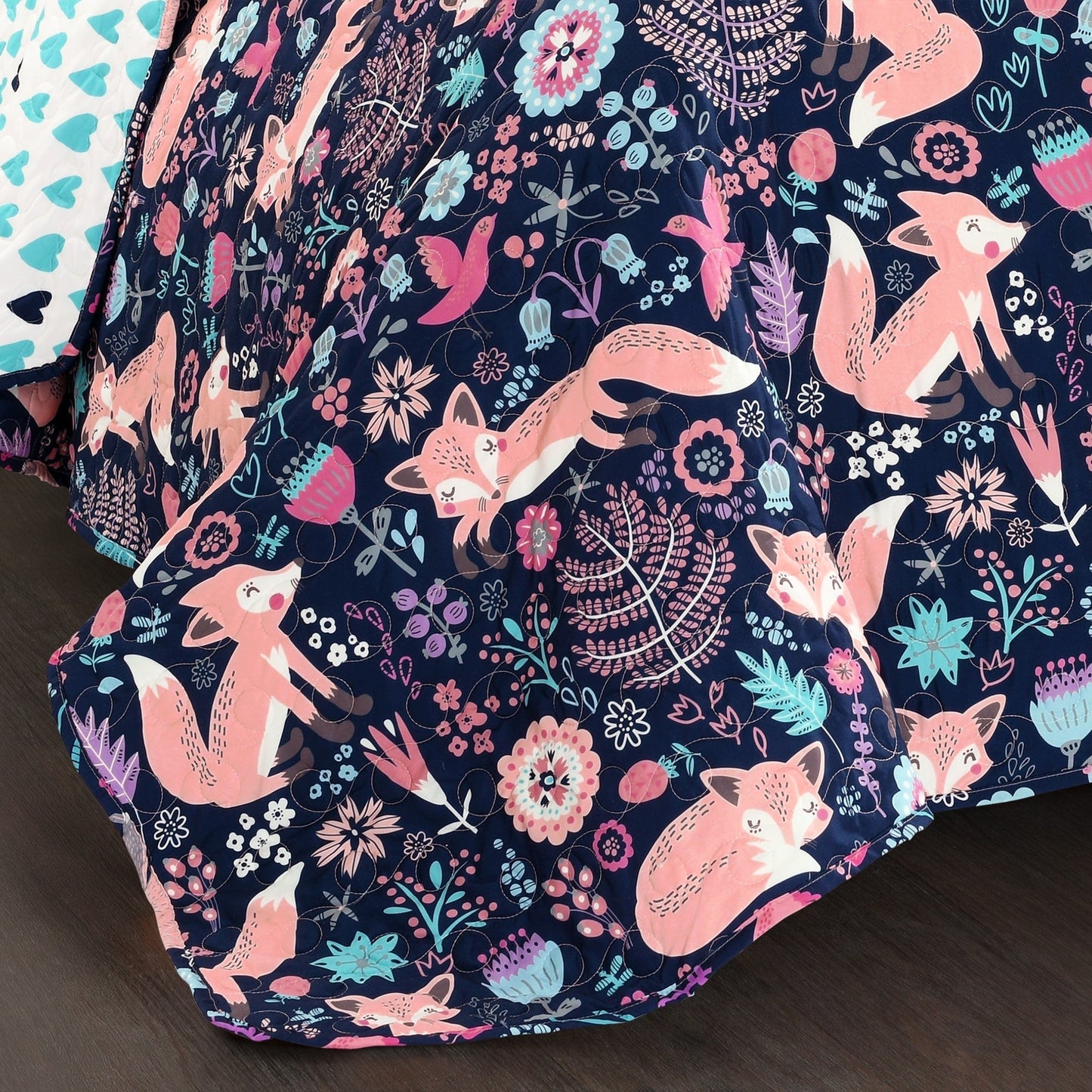 Lush Decor Pixie Fox 4-piece Quilt Set