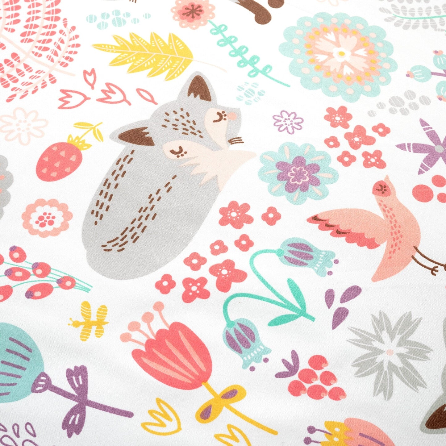 Lush Decor Pixie Fox With Sheet Set Kids Back To Campus Comforter