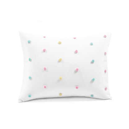 Lush Decor Rainbow Tufted Dot Comforter Set