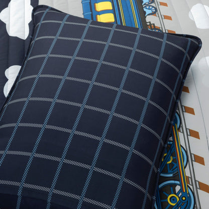 Lush Decor Steam Trains Quilt