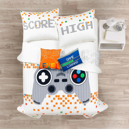 Lush Decor Video Games Kids 5-piece Quilt Set