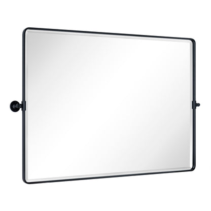 TEHOME Lutalo horizontal Beveled Bathroom / Vanity Mirror