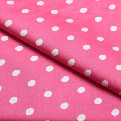 Superior Thread Count 600TC Polka Dot Cotton Blend Duvet Cover Set