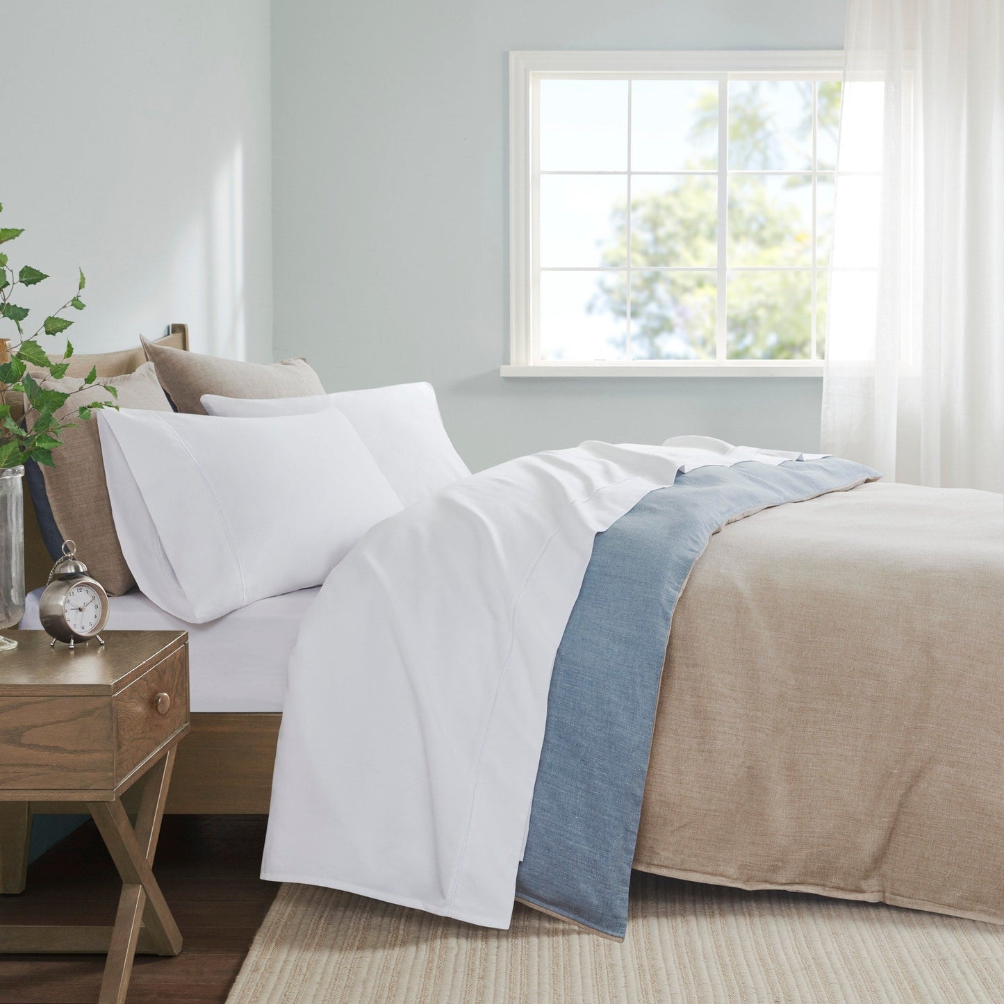 Madison Park 600 Thread Count Pima Cotton Sheet Set