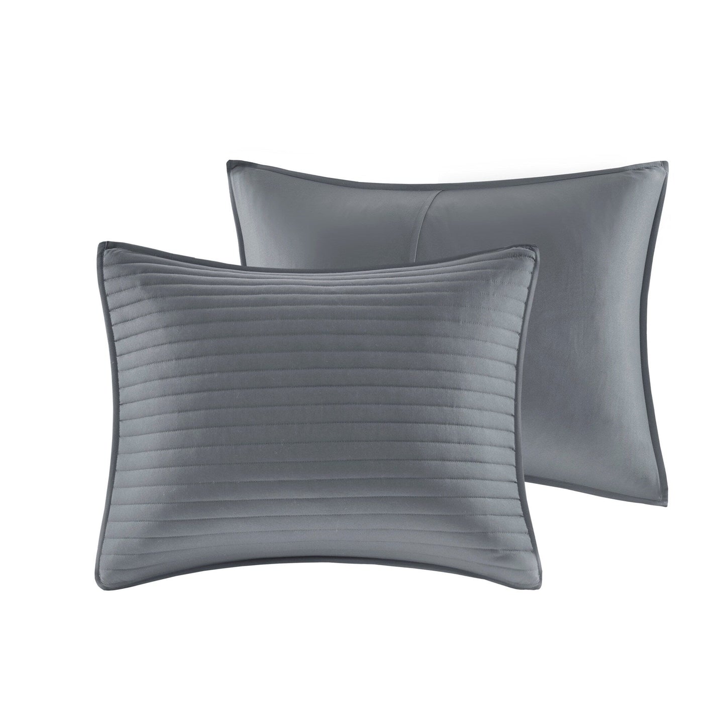 Madison Park Anchorage 8 Piece Printed Seersucker Comforter and Quilt Set Collection