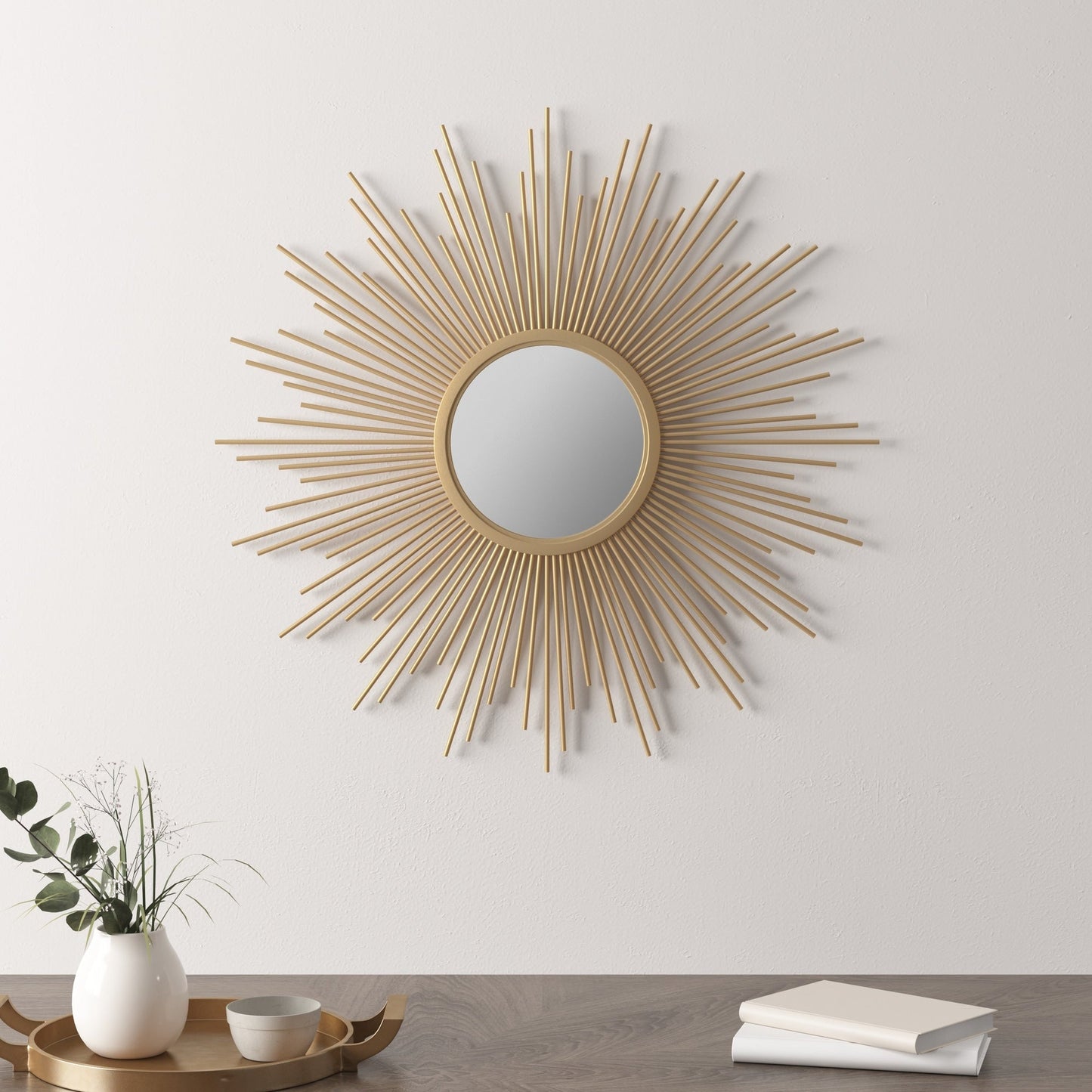 Madison Park Fiore Sunburst Wall Decor Mirror