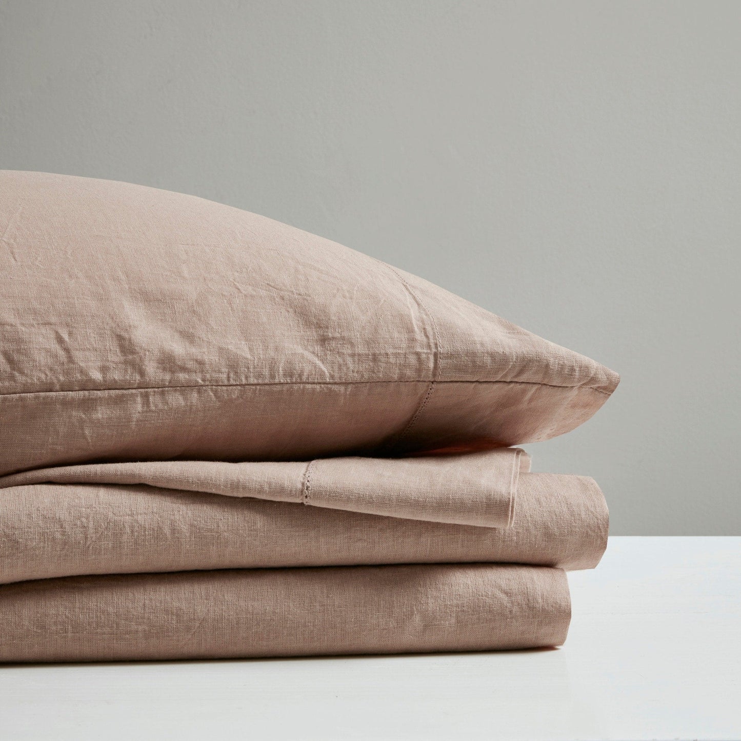 Madison Park Linen Blend 4PC Sheet Set