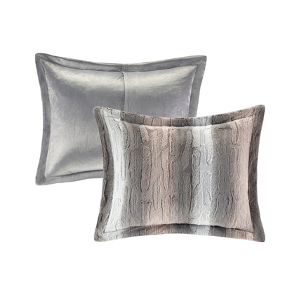 Madison Park Marselle Faux Fur Comforter Set