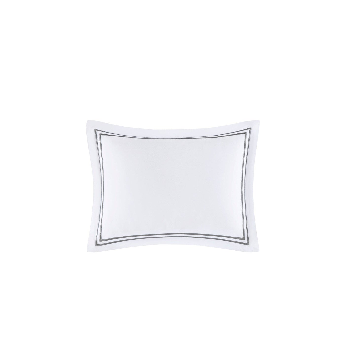 Madison Park Signature 500 Thread Count Luxury Collection 100% Cotton Sateen Embroidered Duvet Cover Set