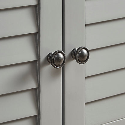 Maybelle Velvet Cushion Shutter Door Storage Bench by iNSPIRE Q Classic